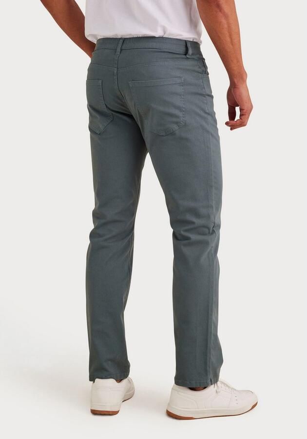 John Devin Stretchbroek 5-Pocket-Hose regular-fit Chinobroek van elastische katoenkwaliteit - Foto 4