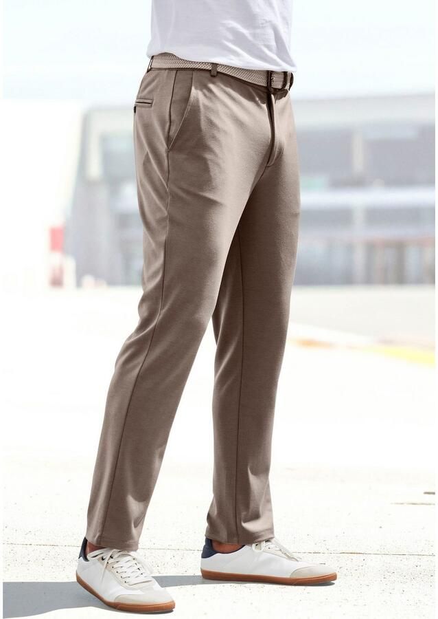 John Devin Stretchbroek Regular fit comfortabele broek van elastisch materiaal