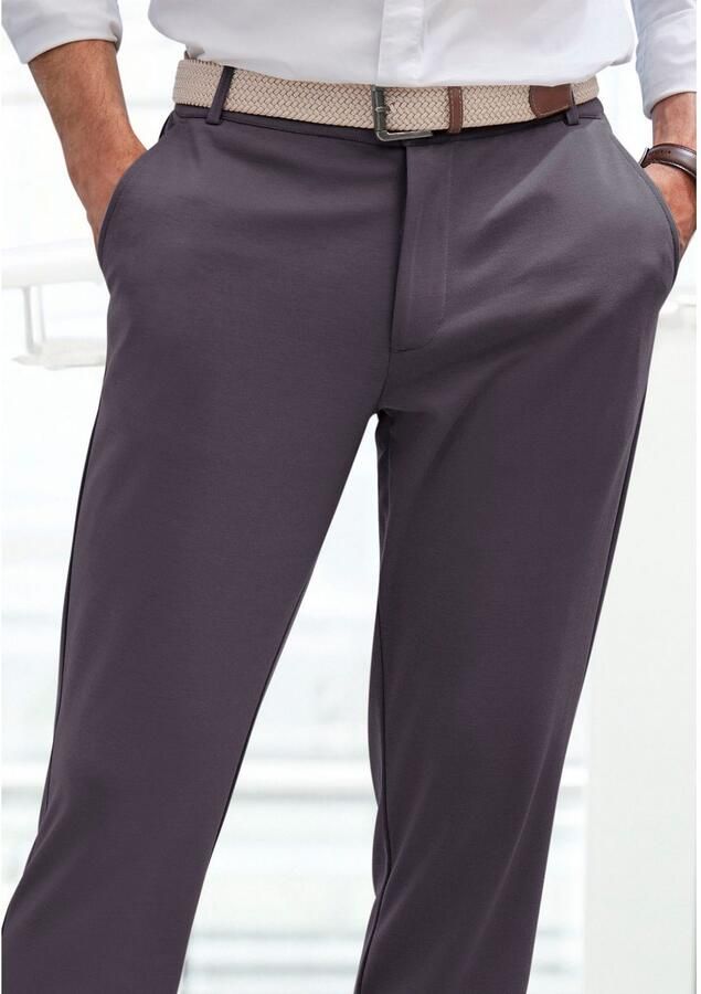 John Devin Stretchbroek Regular fit comfortabele broek van elastisch materiaal - Foto 2