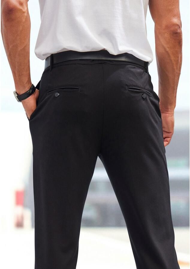 John Devin Stretchbroek Regular fit comfortabele broek van elastisch materiaal - Foto 5