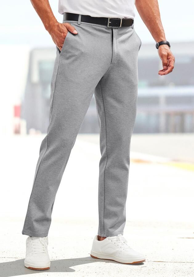 John Devin Stretchbroek Regular fit comfortabele broek van elastisch materiaal - Foto 4