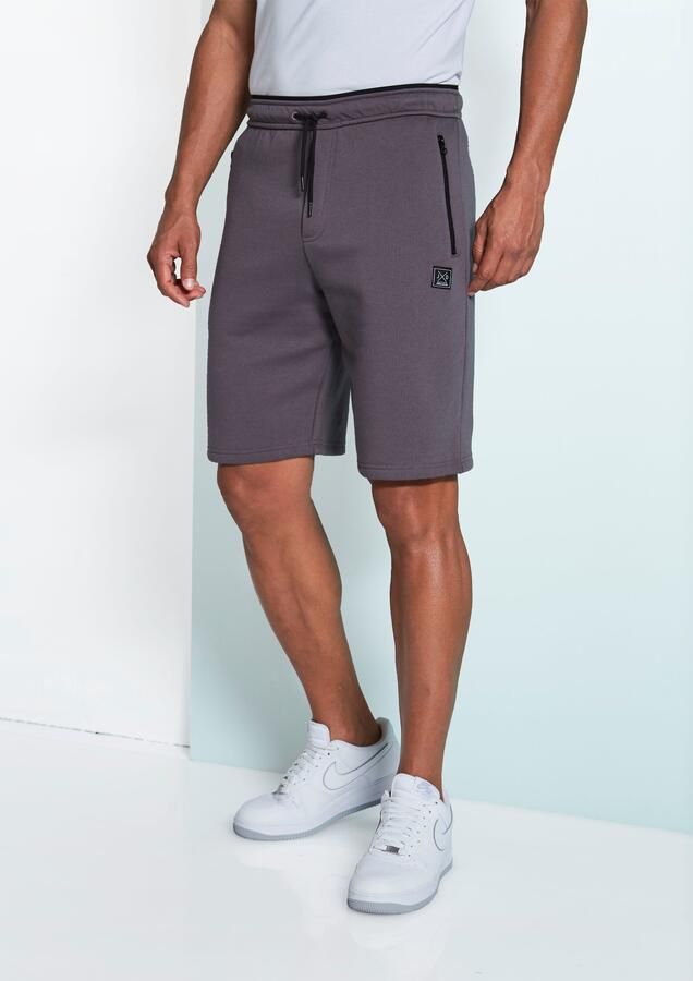 John Devin Sweatshort zijzakken met zwarte rits - Foto 7
