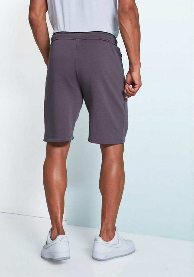 John Devin Sweatshort zijzakken met zwarte rits - Foto 3