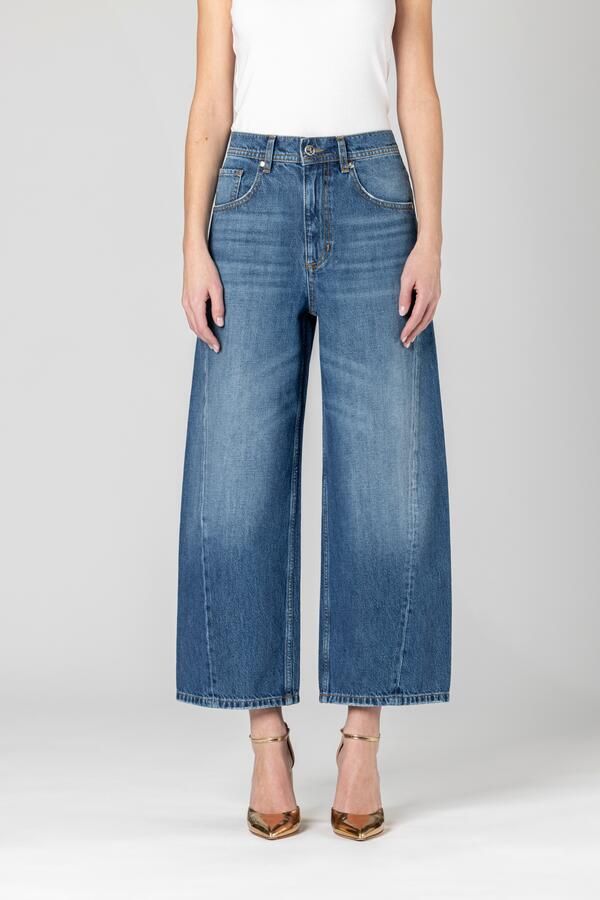 Joop Jeans Ankle jeans Maxine-C met riemlussen - Foto 7