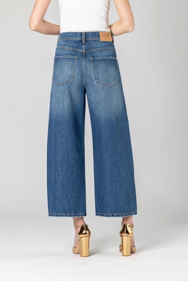 Joop Jeans Ankle jeans Maxine-C met riemlussen - Foto 4