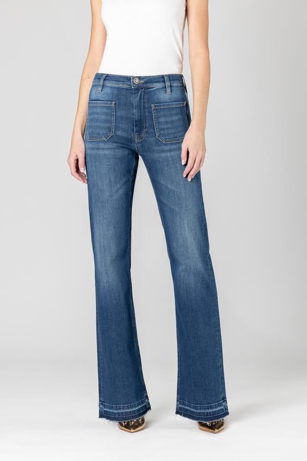 Joop Jeans Bootcut jeans Ella-OH met twee opgestikte zakken - Foto 6