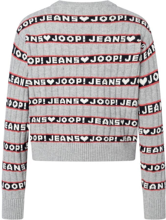 Joop Jeans Gebreide trui KAREN met logoprint - Foto 4