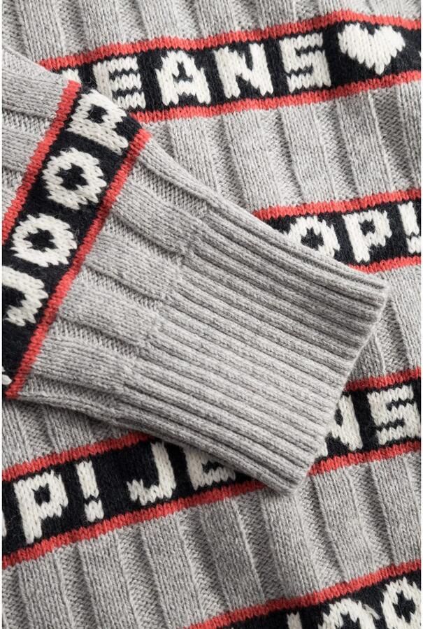 Joop Jeans Gebreide trui KAREN met logoprint - Foto 3