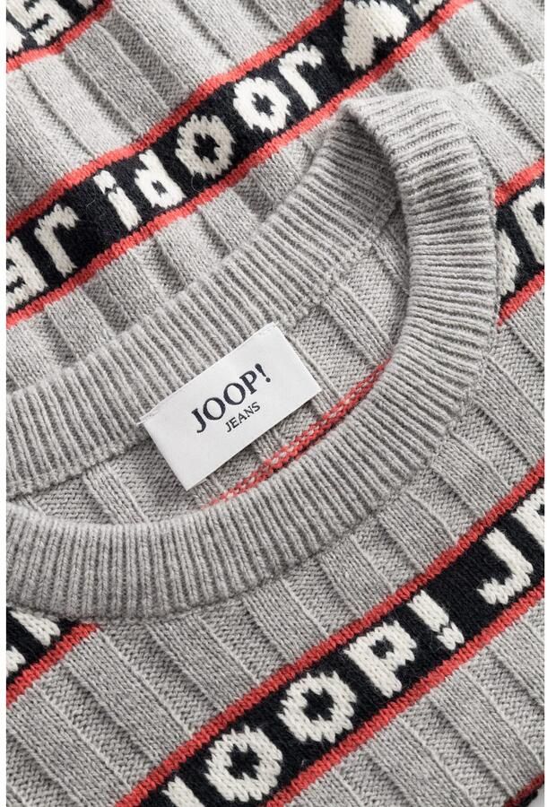 Joop Jeans Gebreide trui KAREN met logoprint