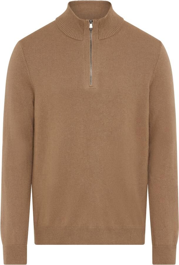 Joop Jeans Gebreide trui Lauriono met een ritssluiting