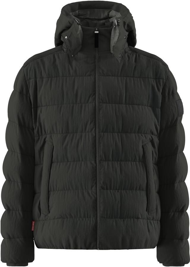 Joop Jeans Gewatteerde jas Joshas met een capuchon - Foto 4