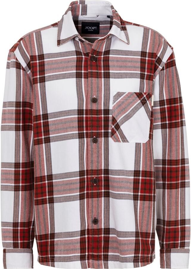 Joop Jeans Overhemd met lange mouwen Hagon met geruit patroon - Foto 2