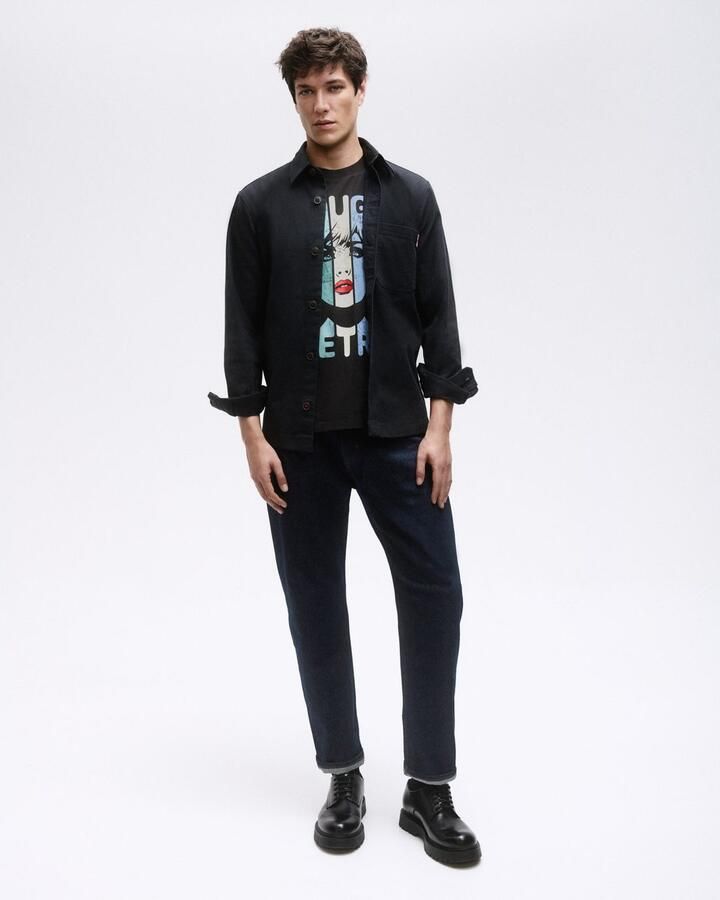 Joop Jeans Overhemd met lange mouwen Harvi met knopen