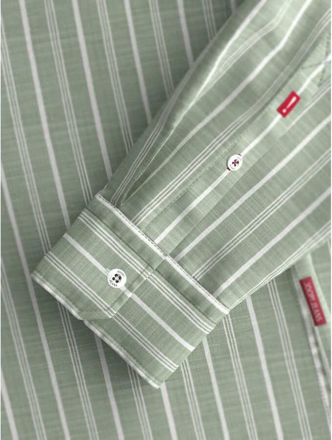 Joop Jeans Overhemd met lange mouwen Hedde-W met strepen - Foto 2