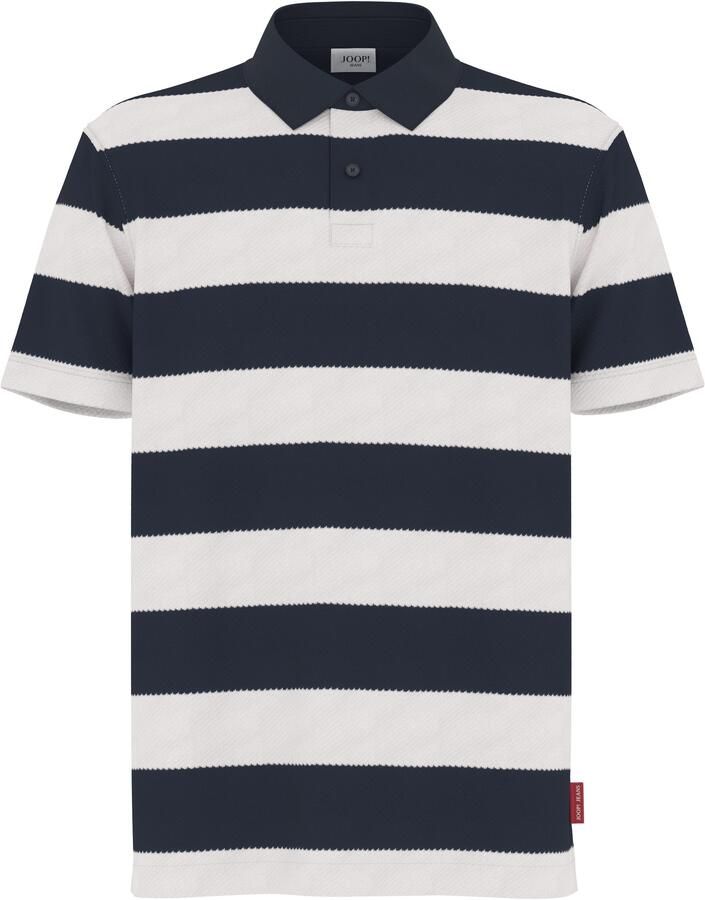 Joop Jeans Poloshirt Ingo met blokstrepen - Foto 4