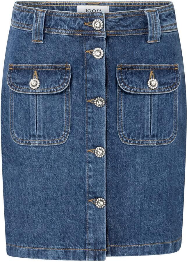 Joop Jeans rok Roze met sierknopen