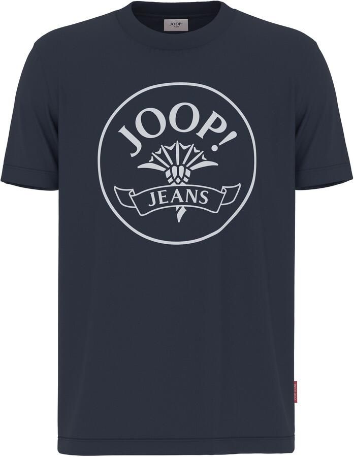 Joop Jeans Shirt met korte mouwen Aleko Met logo-print in contrasterende kleur - Foto 4