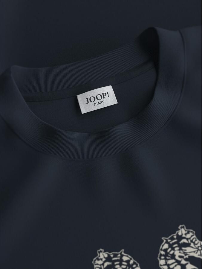 Joop Jeans Shirt met korte mouwen Almir met frontprint - Foto 2