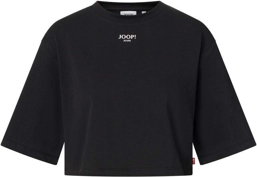 Joop Jeans Shirt met ronde hals Taky in cropped lengte - Foto 4