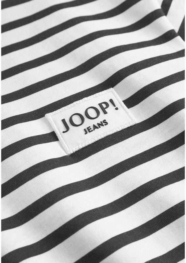 Joop Jeans Shirt met ronde hals Teele met strepen