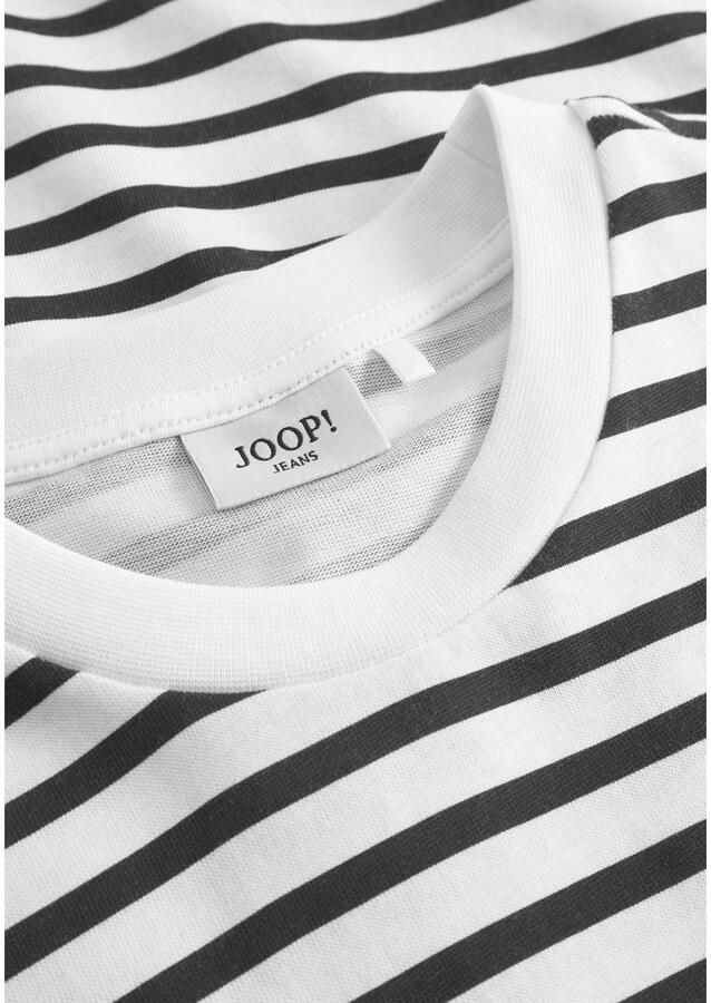 Joop Jeans Shirt met ronde hals Teele met strepen - Foto 3