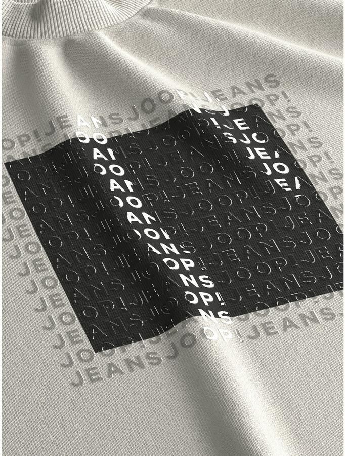 Joop Jeans Sweatshirt Abidan met frontprint - Foto 2