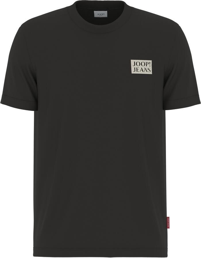 Joop Jeans T-shirt Axel met contrastkleurige logoprint - Foto 4