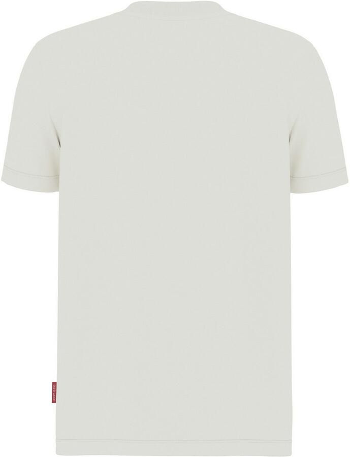 Joop Jeans T-shirt Axel met contrastkleurige logoprint