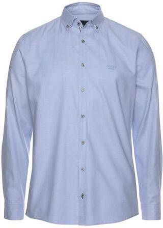 Joop Jeans Overhemd met lange mouwen SLIM FIT "Haven W" subtiel glanzende look