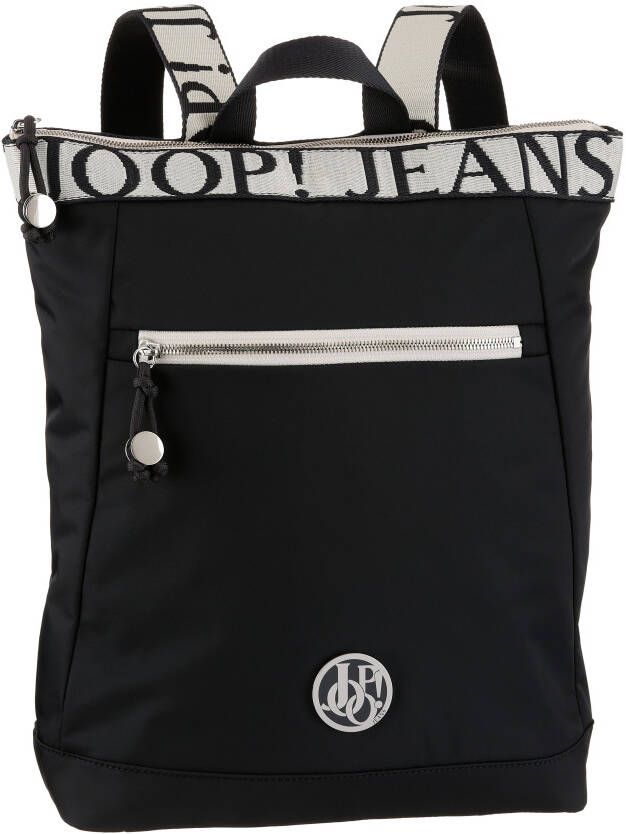 Joop Jeans Rugzak Lietissimo elva backpack lvz Vrijetijdrugzak met logo op de schouderbanden