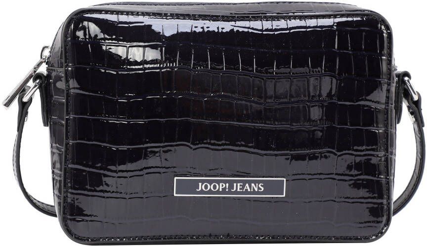 Joop Jeans Schoudertas Domenica croco cloe shoulderbag shz in modieuze lak-look