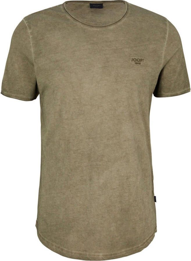 JOOP! JEANS T-shirt met labelstitching voor heren model 'Clark'