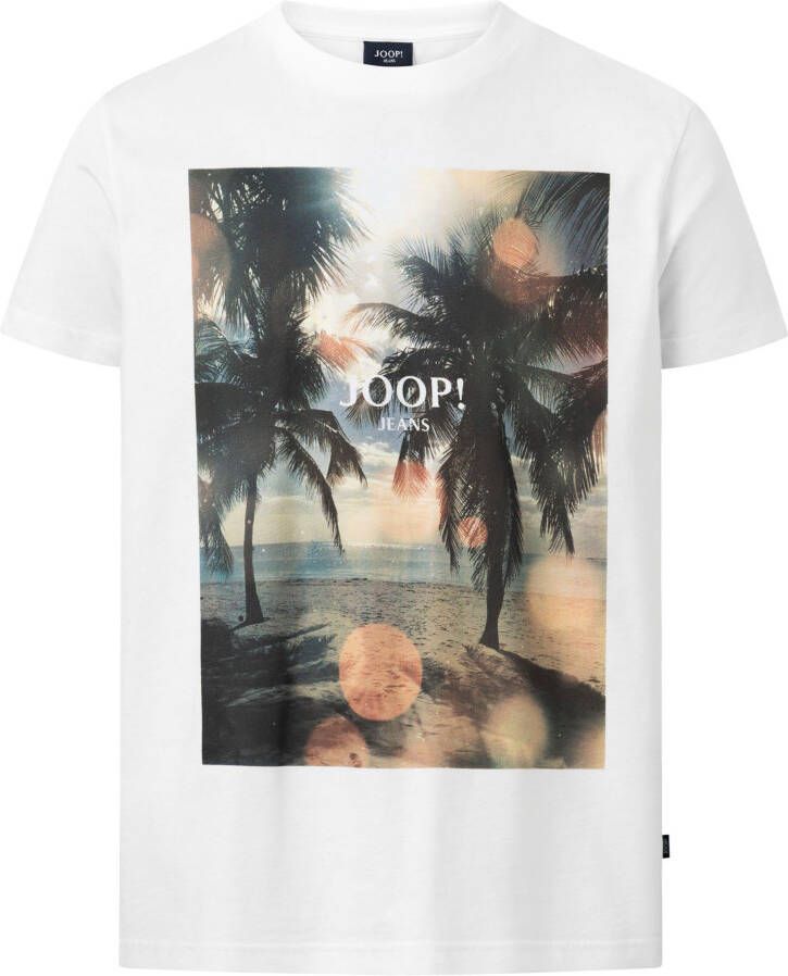 JOOP! JEANS T-shirt met motiefprint model 'Albion'