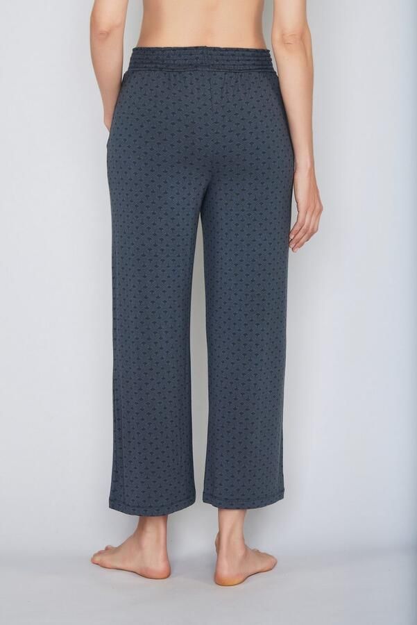 Joop! 7 8 broek Luxe Cornflower-design tunnelkoord in de tailleband steekzakken - Foto 2