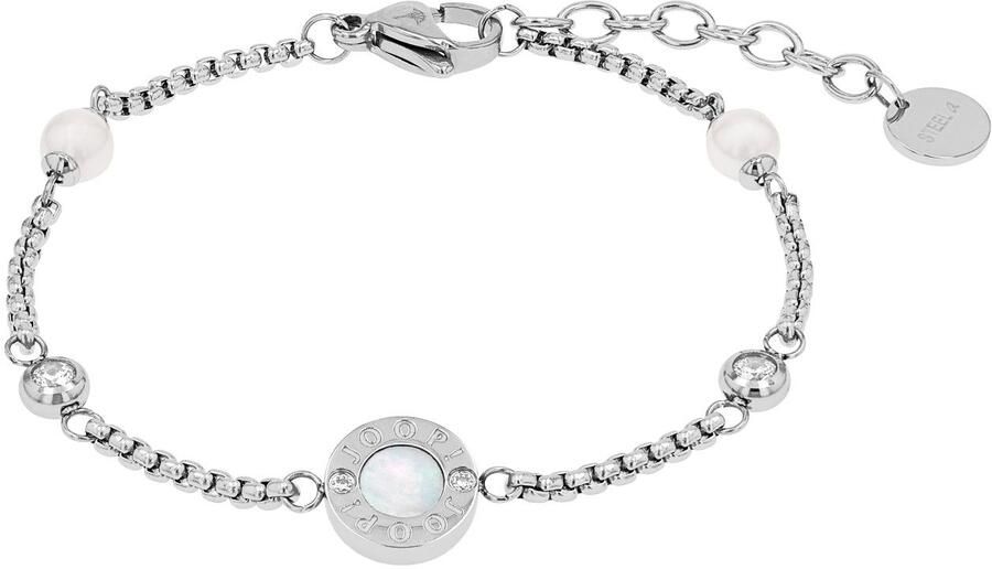 Joop! Armband Cirkels 2039776 met een zirkoon (synth.) met glaskraal - Foto 4