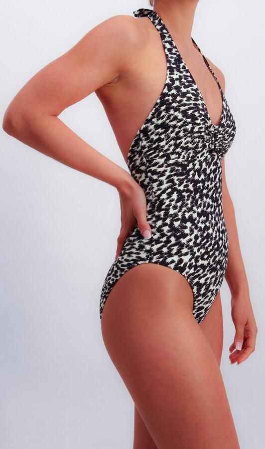 Joop! Badpak Animal Brede banden om te strikken dierenprint - Foto 3