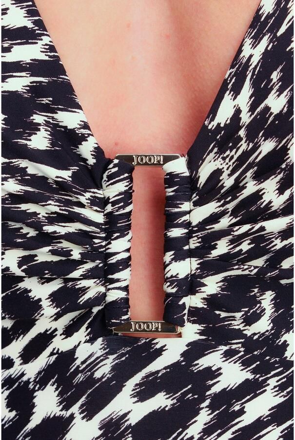 Joop! Badpak Animal Brede banden om te strikken dierenprint