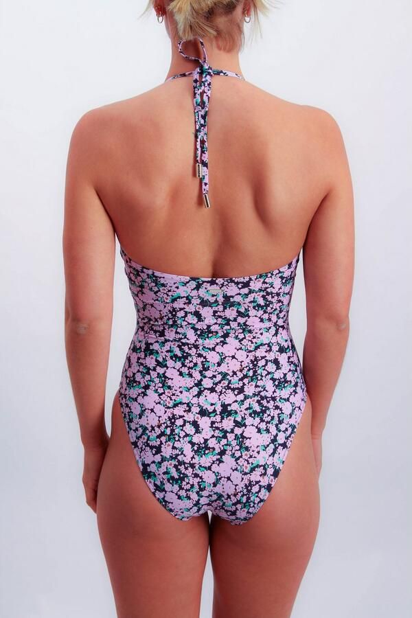 Joop! Badpak Fleur Bloe print gewatteerde cups uitneembare pads - Foto 2