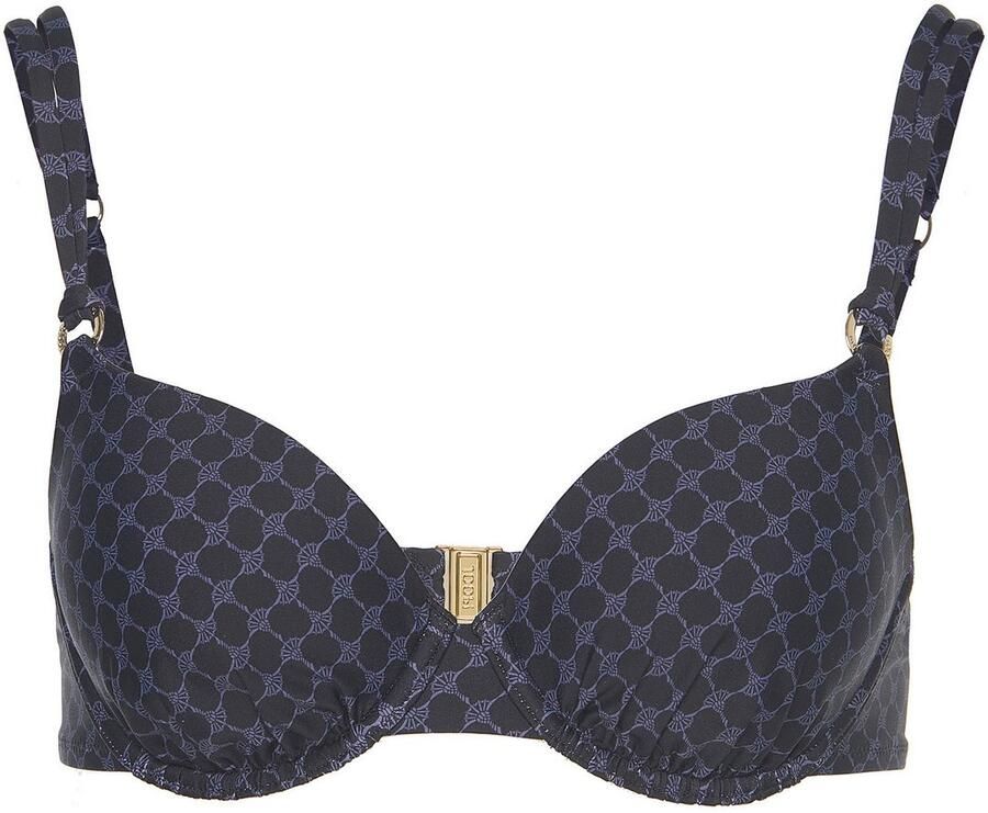 Joop! Beugelbikinitop Cortina Korenbloem-design licht gewatteerd