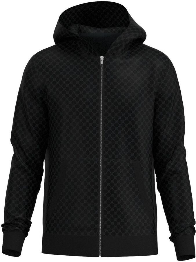 Joop! Capuchonsweatvest Leisure met trendy capuchon