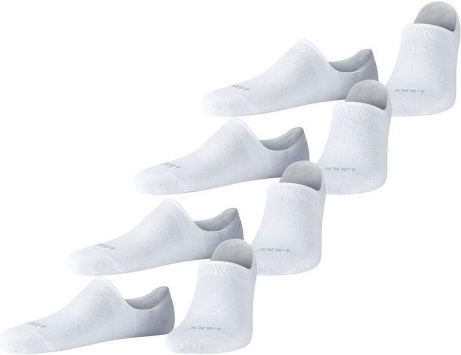 Joop! Enkelsokken Premium Essentials met verstevigde hiel en teen (4 paar) - Foto 3
