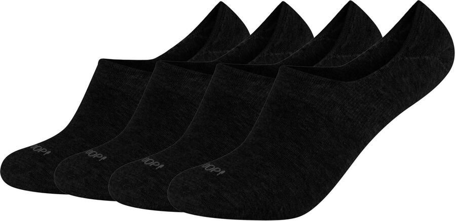 Joop! Enkelsokken Premium Essentials met verstevigde hiel en teen (4 paar) - Foto 8