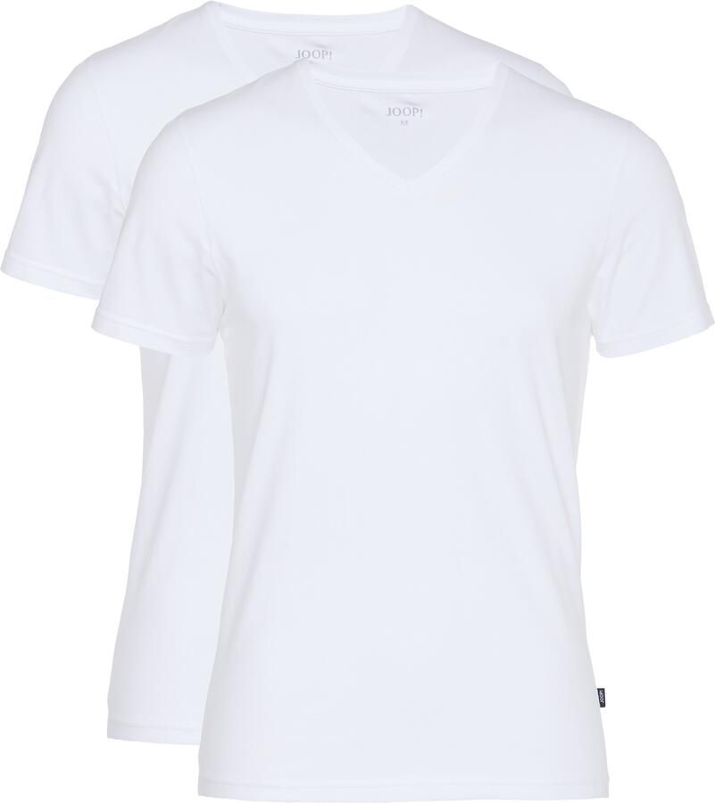 JOOP! Collection T-shirt met V-hals in set van 2 - Foto 6
