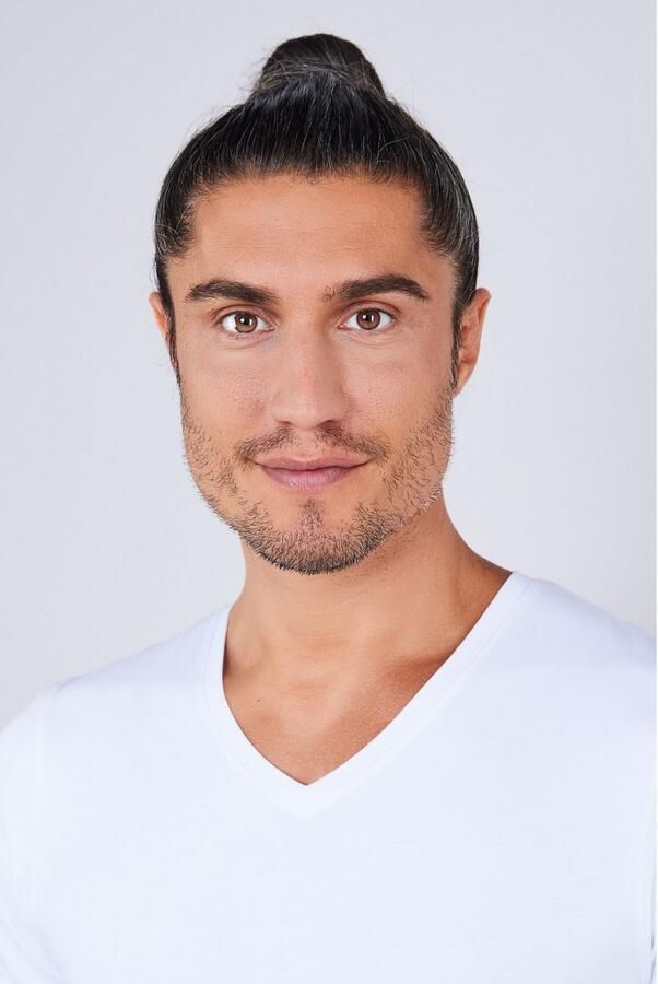 JOOP! Collection T-shirt met V-hals in set van 2 - Foto 2