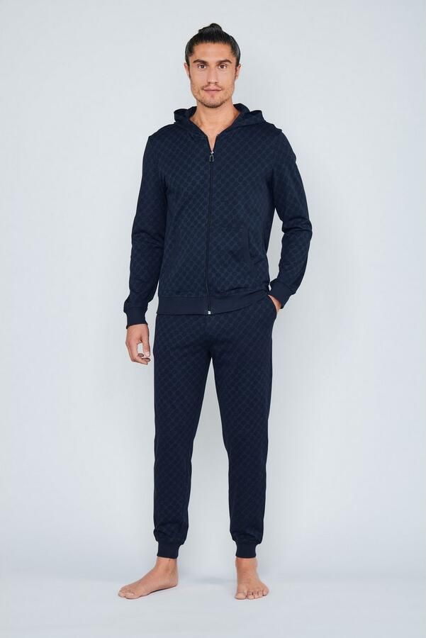 JOOP! Collection Sweatpants met elastische band en tunnelkoord - Foto 3