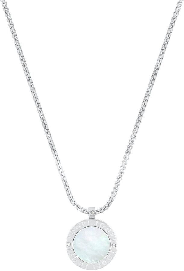Joop! Ketting met hanger Cirkel 2039775 met zirkoon (synthetisch) - Foto 3