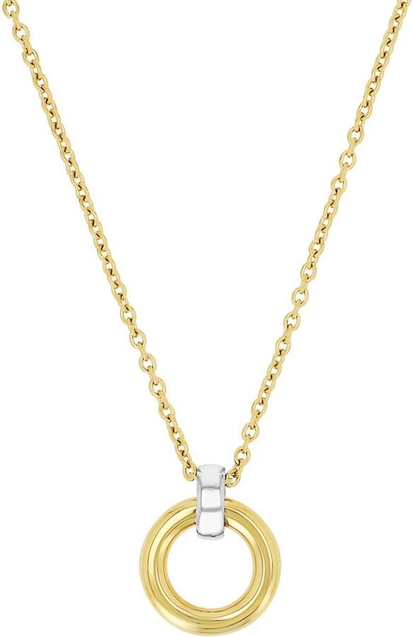 Joop! Ketting met hanger Cirkel 2039841 met zirkoon (synthetisch) - Foto 4