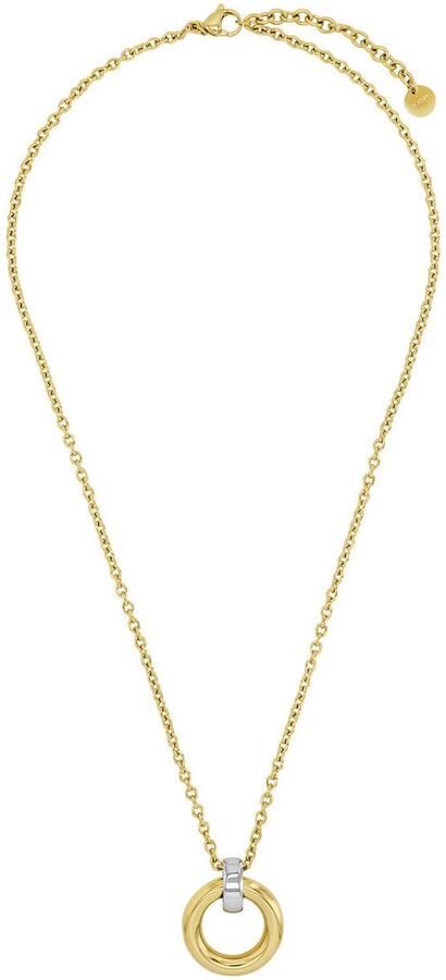 Joop! Ketting met hanger Cirkel 2039841 met zirkoon (synthetisch) - Foto 3