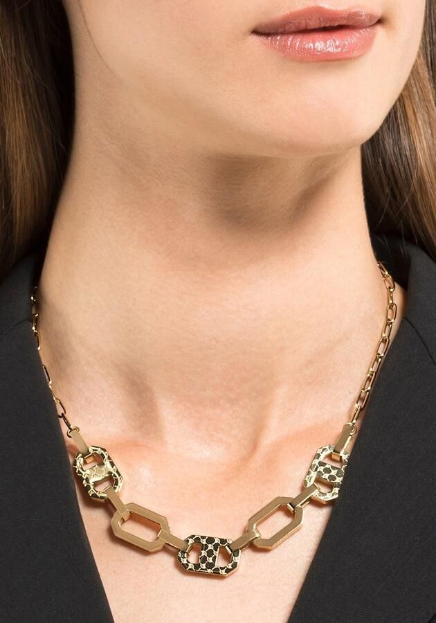 Joop! Ketting zonder hanger met zirkoon (synthetisch)