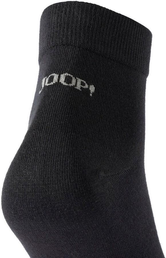 Joop! Korte sokken Premium Essentials met logo-opschrift bij de hiel (4 paar) - Foto 2